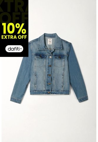 Tennis Chaqueta Azul En Denim Para Mujer Tennis