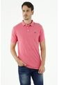 Camiseta Polo Rosada Con Bordado Para Hombre de Tennis