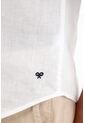 Tennis Camisa Blanca En Lino Para Hombre de Tennis