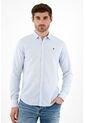 Camisa Clásica Azul Para Hombre de Tennis