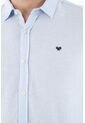 Camisa Clásica Azul Para Hombre de Tennis