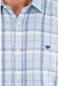 Camisa Con Diseño A Cuadros Azul Para Hombre de Tennis