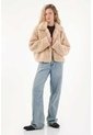 Tennis Chaqueta En Tela Afelpada Crudo Para Mujer de Tennis