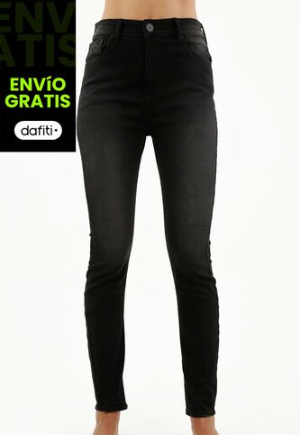Tennis Jean Jegging Negro Para Mujer Tennis