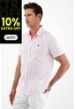 Tennis Camisa Rosada Manga Corta Para Hombre de Tennis