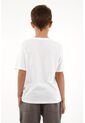 Camiseta Blanca De Manga Corta Para Niño de Tennis
