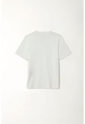 Camiseta Manga Corta Blanca Para Niño