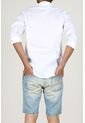 Tennis Camisa Blanca De Lino Para Hombre de Tennis