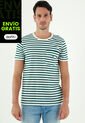 Tennis Camiseta De Rayas Verdes Para Hombre de Tennis