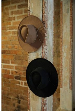 Sombrero De Mujer, Estilo Texano Color Negro