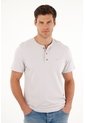Tennis Camiseta Gris Manga Corta Para Hombre de Tennis