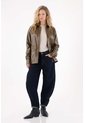 Tennis Jean Slouchy Con Prense Decorativo Azul Para Mujer de Tennis