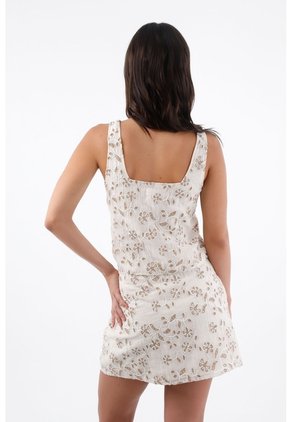 Tennis Camisa Para Mujer En Marfil Fit Relajado Con Lazos Frontales