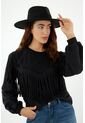 Sombrero De Mujer, Estilo Texano Color Negro de Tennis