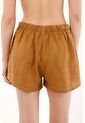 Tennis Short En 100% Lino Con Prense Y Vuelo Para Mujer de Tennis