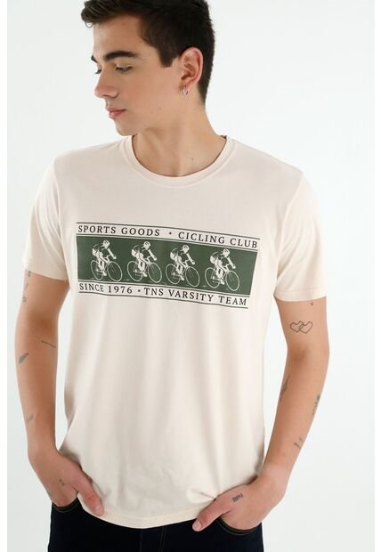 Camiseta Crudo Sports Good Para Hombre