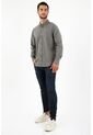 Tennis Camisa Manga Larga Gris Para Hombre de Tennis