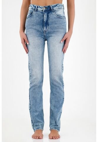 Tennis Jean De Tiro Alto Azul Para Mujer Tennis