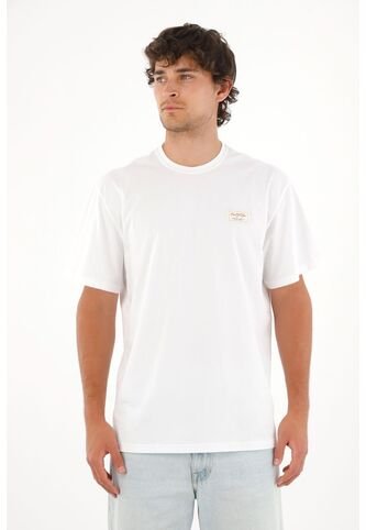 Tennis Camiseta Jersey Con Mini Aplique Blanca Para Hombre Tennis
