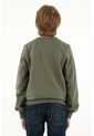 Buzo Verde Cuello Neru Para Niño de Tennis