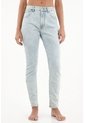 Tennis Jean Jegging De Tiro Alto Azul Claro Para Mujer de Tennis