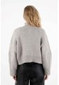 Tennis Buzo Con Tejido Trenzado Gris Para Mujer de Tennis
