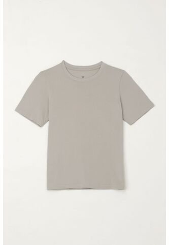 Camiseta Con Estampado En Espalda Gris Para Niño Tennis