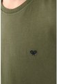 Camiseta Verde Cuello Redondo Para Niño de Tennis