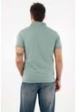 Tennis Polo En Piqué Licra  Verde Para Hombre de Tennis