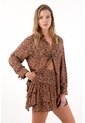 Tennis Camisa Con Estampado De Animal Print Para Mujer de Tennis
