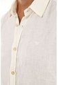 Tennis Camisa Manga Corta En 100% Lino Crudo Para Hombre de Tennis