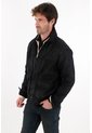 Tennis Chaqueta En Bull Denim Resinada Negra Para Hombre de Tennis