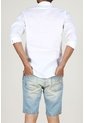 Tennis Camisa Blanca De Lino Para Hombre de Tennis