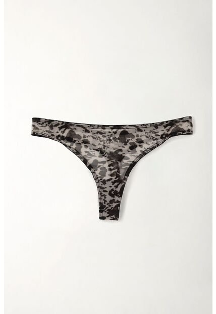 Tennis Panty En Malla Cow Print Para Mujer