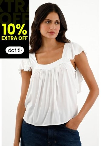 Tennis Camisa Blanca De Tiras Con Bolero Para Mujer Tennis