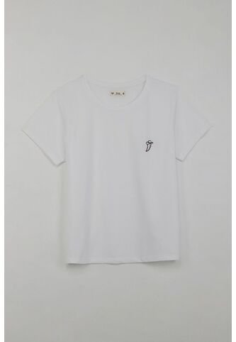 Tennis Camiseta Básica Estampada Blanca Para Mujer Tennis