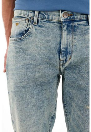 Tennis Jean Nudy Tono Claro Froster Azul Para Hombre