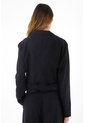 Tennis Chaqueta Con Sesgo En Ruedo Negra Para Mujer de Tennis