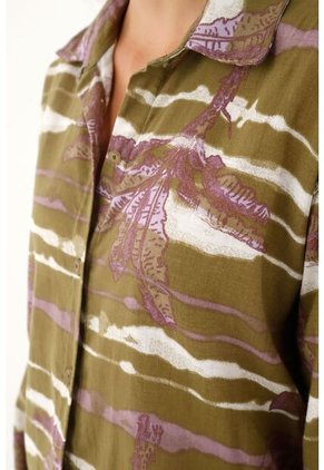 Tennis Camisa Manga Larga Estampada Para Mujer