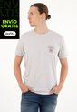 Tennis Camiseta Gris Estampada Para Hombre de Tennis