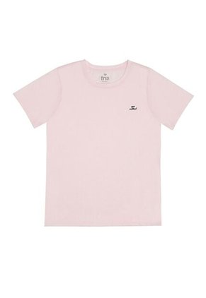 Camiseta Rosada De Manga Corta Para Hombre