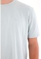 Camiseta Básica Con Mini Print Azul Para Hombre de Tennis