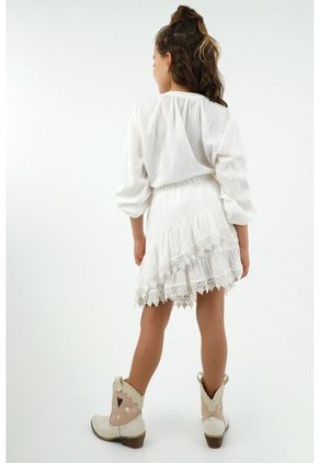 Falda Corto Para Niña Tennis, Faldas Plano  Entero