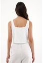 Tennis Chaleco Con Ajuste De Sesgos Blanco Para Mujer de Tennis