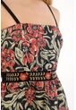 Tennis Vestido Corto Estampado De Flores Multicolor Para Mujer de Tennis