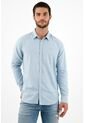 Camisa Clásica Gris Para Hombre de Tennis