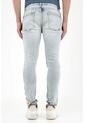 Tennis Jean Skinny Azul Tono Claro Para Hombre de Tennis
