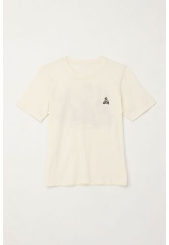 Camiseta Con Estampado Roadtrip Cruda Para Niño Tennis