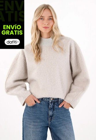 Tennis Buzo Con Textura Crudo Para Mujer Tennis