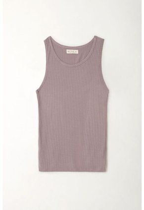 Tennis Camiseta Manga Sisa Gris Para Mujer